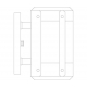 Berkeley Long Body Sconce Six Inch